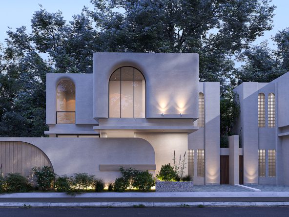 Exterior Villa View 06 malam NEW