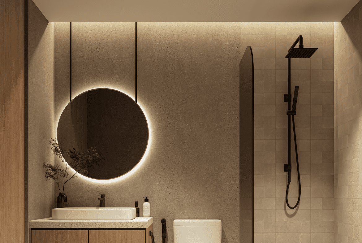 Levara Toyaning Bathroom Portrait