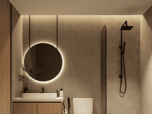 Levara Toyaning Bathroom Portrait