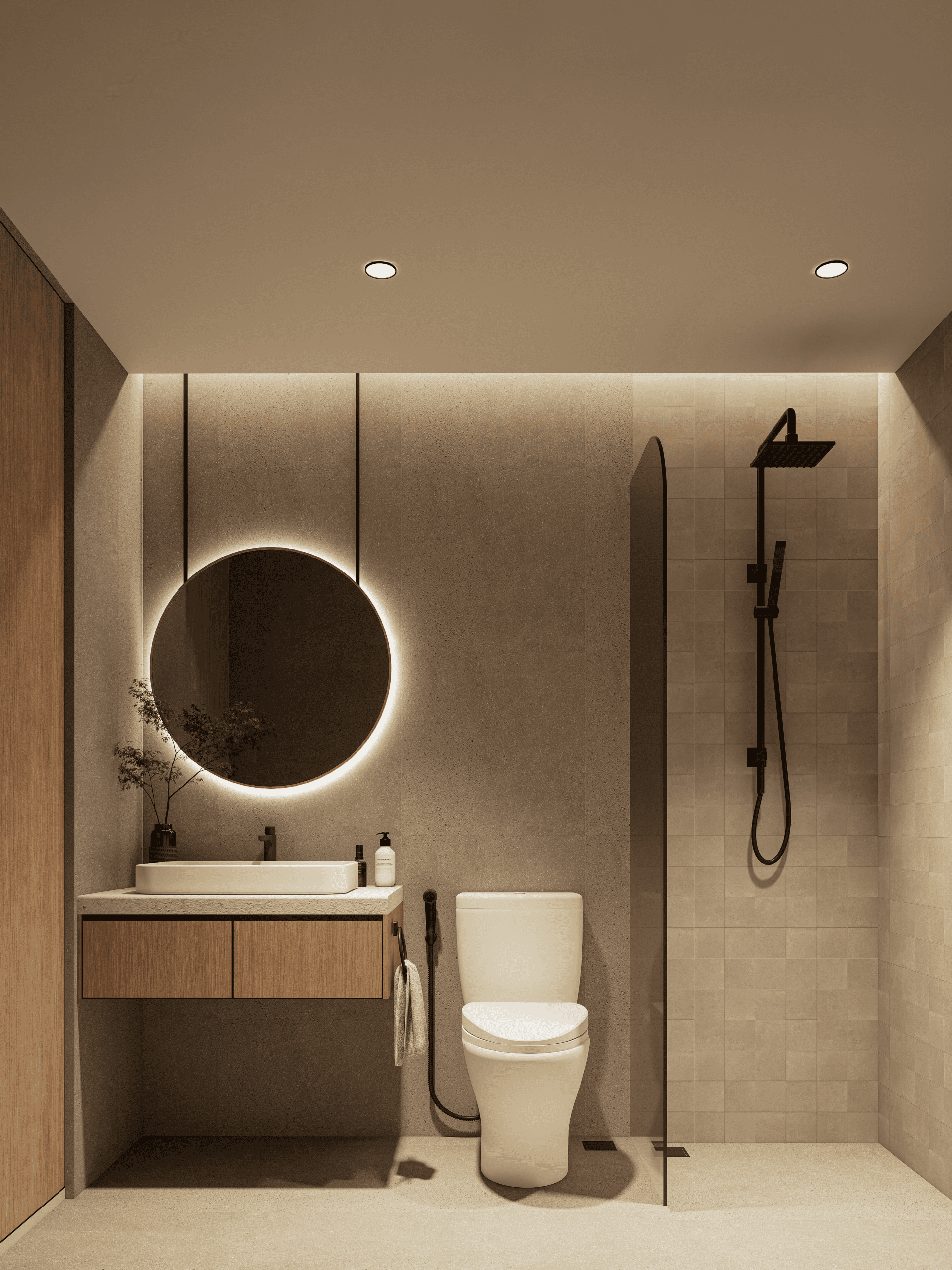 Levara Toyaning Bathroom Portrait